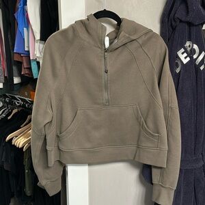 Lululemon Scuba Oversized Half-Zip Hoodie Nomad